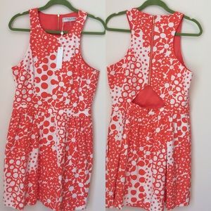 TRINA TURK Lenia Floral Print Fit & Flare Dress